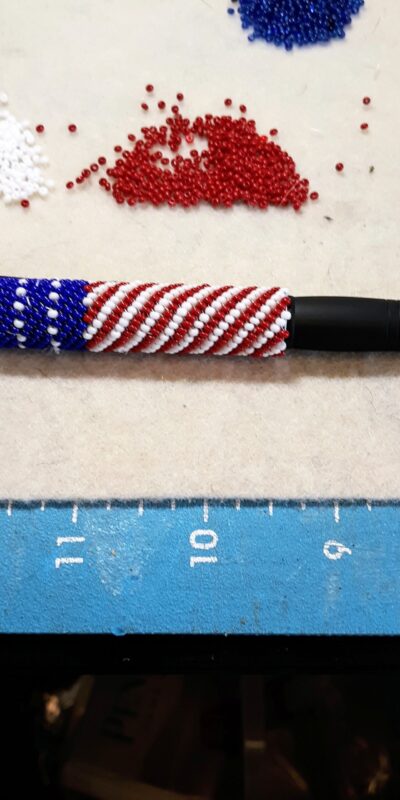 Beaded pens